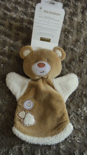 Marionnette Ours Berlingot Caramel