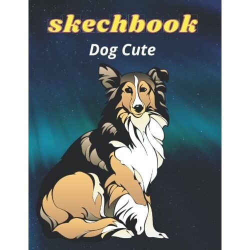 Sketchbook Cute Dog : Cute Little Puppies Sketchbook, 8.5" X 11", 120 Pages, Large Blank Sketchbook Journal: Professionally Designed High Quality Cover. 8.5 Inches X 11 Inches .120 Lined Pages
