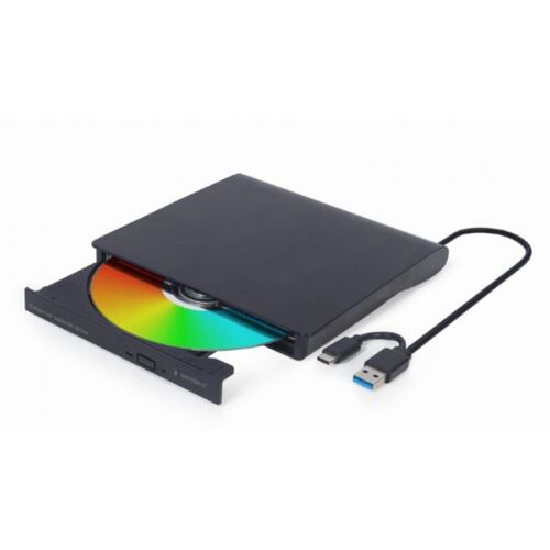 Gembird DVD-USB-03 lecteur de disques optiques DVD±RW Noir