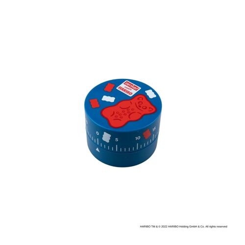 Zenker 46522 Minuteur De Cuisine Pour Enfant, Minuteur Cuisine, Minuteur Enfant, Minuterie De Cuisine, Minuteur Oeuf, Plastique, Bleu, 6 X 4,5 Cm