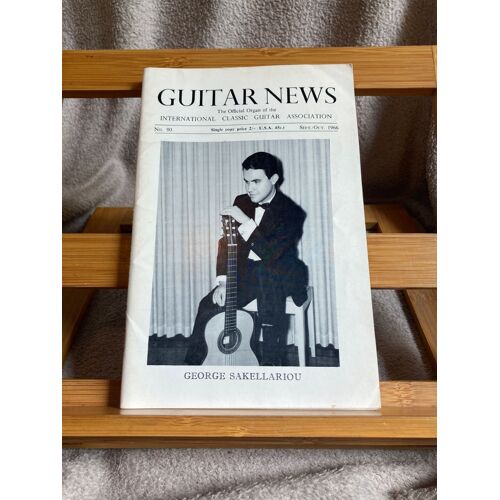 Guitar News N°90 Septembre-Octobre 1966 International Classic Guitar Association