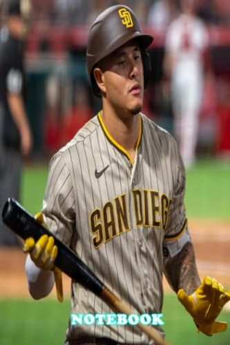 Notebook : Manny Machado Lined College Ruled Paper,6x9 100 Pages, Thankgiving Notebook Journal, Matte Finish Cover #328