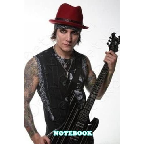 Notebook : Synyster Gates Avenged Sevenfold Notebook Journal Gift Lined Paper Book For Writing, Perfect Present For Fans, Thankgiving Notebook Diary #575