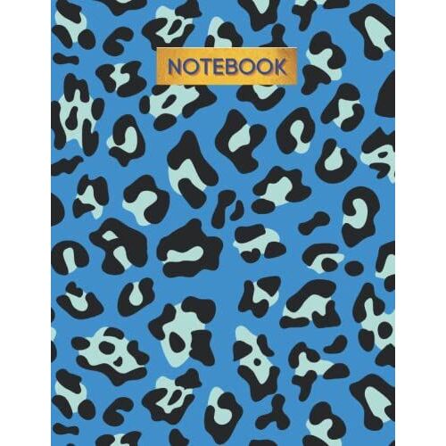 Light Blue Leopard Composition Notebook - College Ruled 120 Pages - Large 8.5 X 11: Light Blue Leopard Composition Notebook Is Geat For Writing Down ... For Yourself That You Can Use Anywhere
