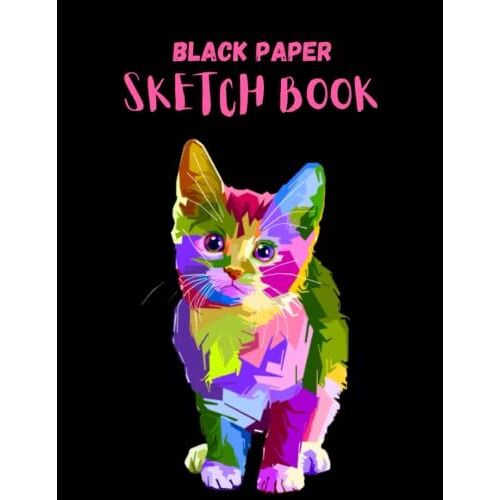 Black Paper Sketch Book