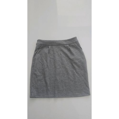 Jupe Vichy Noir Et Blanche Et Grise Comme Neuf Taille Xs