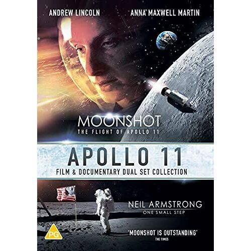 Apollo 11 - Dual Set Collection (Film - Moonshot The Flight Of Apollo 11 Starring Andrew Lincoln Plus Additional Documentary - Neil Armstrong 'one Small Step'.) [Dvd] [2021]