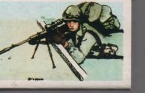 Petite Boîte D'allumettes "Les Emplois Du Contingent" . Terre : Tireur D'élite . Armée