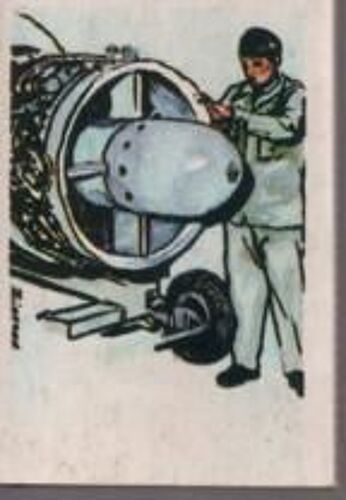 Petite Boîte D'allumettes "Les Emplois Du Contingent " . Air : Aide-Mécanicien De L'air . Armée