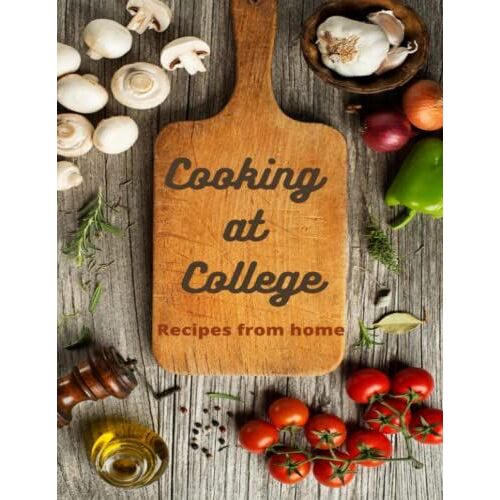Blank Recipe Book For College Students | Create A Custom Keepsake Recipe Book For Your College Student