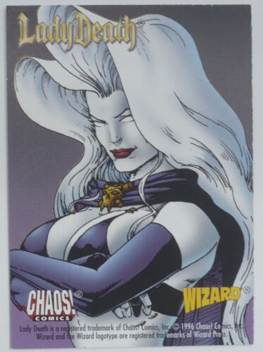 Wizard - Promo Card Lady Death 1996