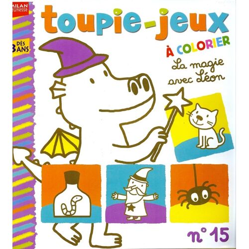 Toupie-Jeux A Colorier N°15