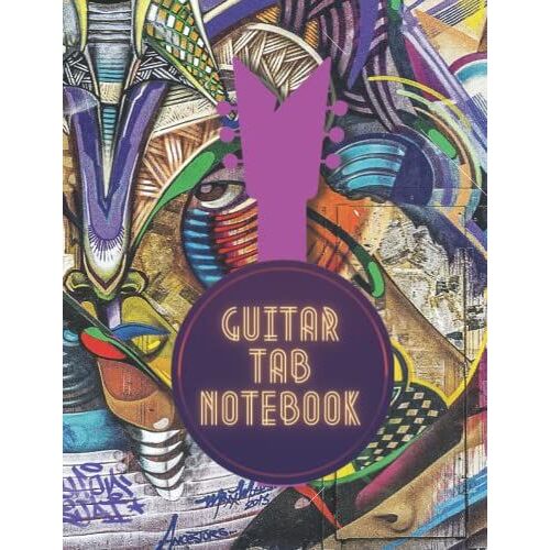 Guitar Tab Notebook: 120 Pages 8.5 X 11 Fuchsia Notebook For Music Composition