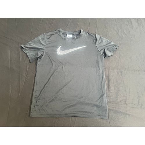 T Shirt Tshirt Enfant Nike Noir Dri Fit Taille L