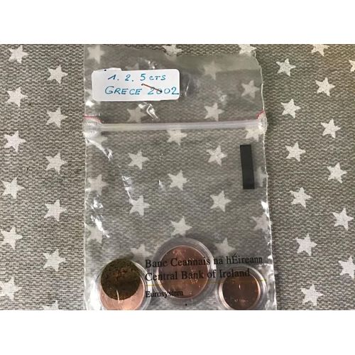 1 2 5 Cts Grece 2002 Neuves Sous Capsules