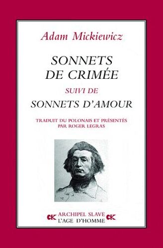 Les Sonnets De Crimée Suivi De Sonnets D'amour