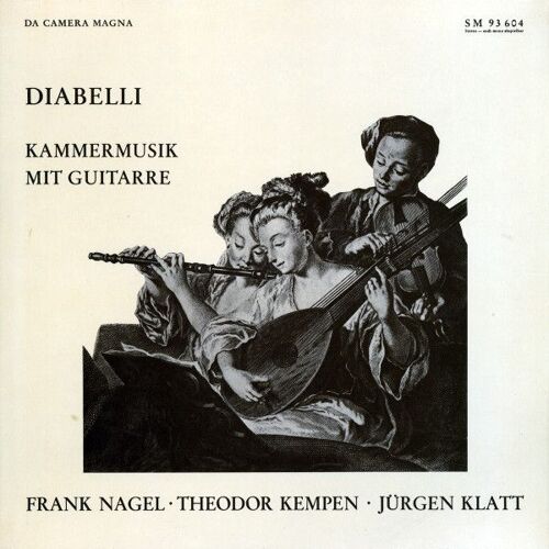 Anton Diabelli : Kammermusik Mit Guitarre: Serenade, Rondino, Trio Pour Flute, Alto Guitare, Sonate Pour Guitare, Praludium