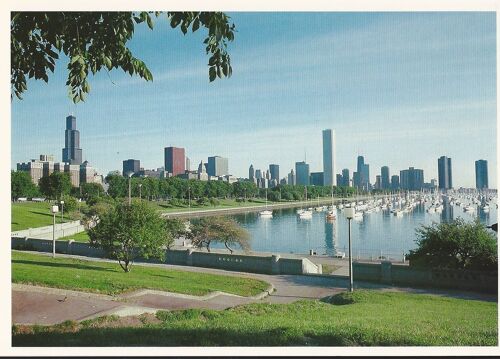 Chicago's Beautiful Skyline As Seen From The Adler Planetarium Is A Favourite Spot For Visitors And Residents Alike
