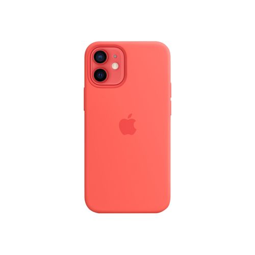 Apple - Coque de protection pour téléphone portable - avec MagSafe - silicone - agrumes roses - pour iPhone 12 mini