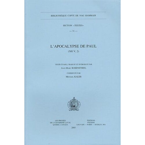L'apocalypse De Paul (Nh V, 2)