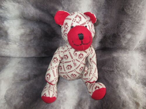 Peluche Doudou Ours Souriant Assis Sema 23 Cm