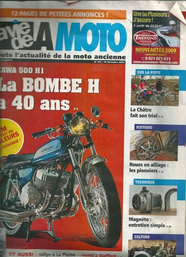 La Vie De La Moto 591 Kawa 500hi La Bombe H A 40 Ans