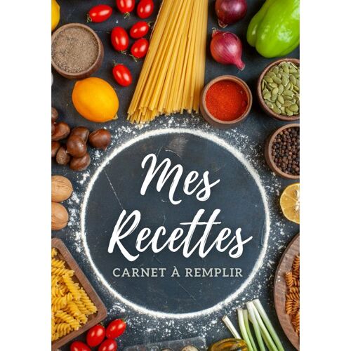 Carnet De Recettes À Remplir