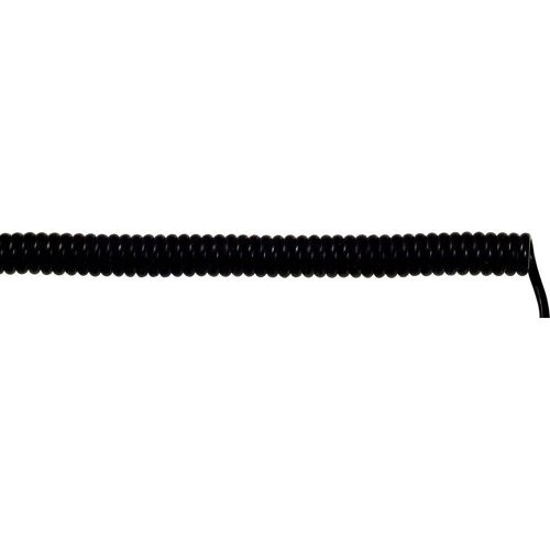 LappKabel 73220250 Câble spiralé UNITRONIC® SPIRAL 100 mm/ 400 mm 4 x 0.25 mm² noir5 pc(s)