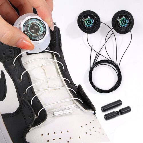 Lacets Élastiques Sans N?uds Le Noir