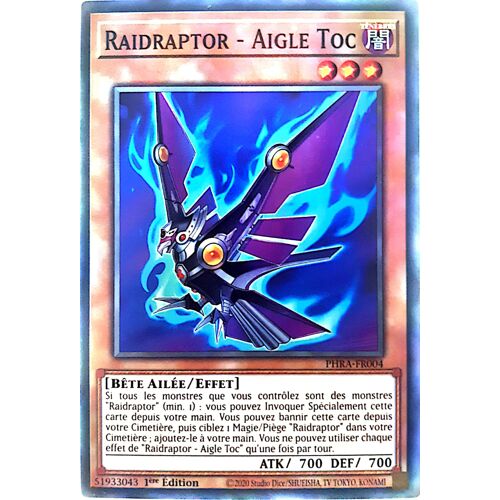 Yu-Gi-Oh! Raidraptor - Aigle Toc - Phra-Fr004 (Commune)