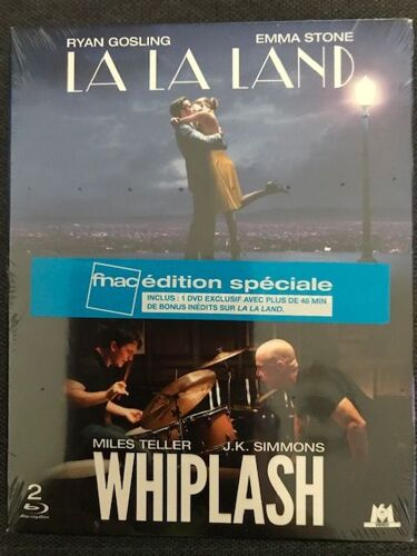 Coffret Damien Chazelle (La La Land + Whiplash + Dvd Bonus)