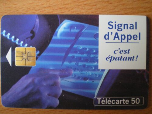 Télécarte 50 Unités France Telecom Signal D'appel