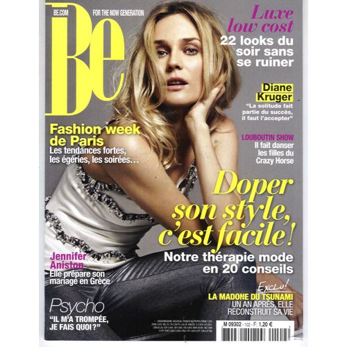 Be N°102: Diane Kruger/ Aniston/ Rihanna/ Crazy Horse/ Radcliffe/ Modja/ Louboutin