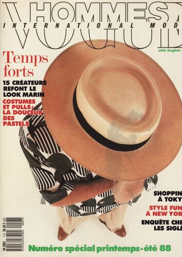 Vogue Hommes International / 04-1988 N°7 : Tony Ward (4p) - Jean Jacques Beinex (1p)