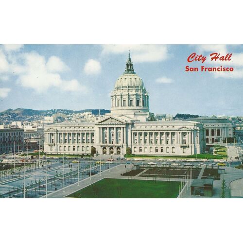 San Francisco City Hall Is The Hub Of The Civic Center