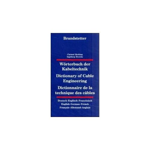 Wörterbuch Der Kabeltechnik