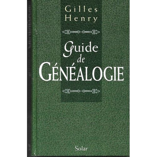 Guide De Généalogie