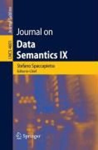 Journal On Data Semantics