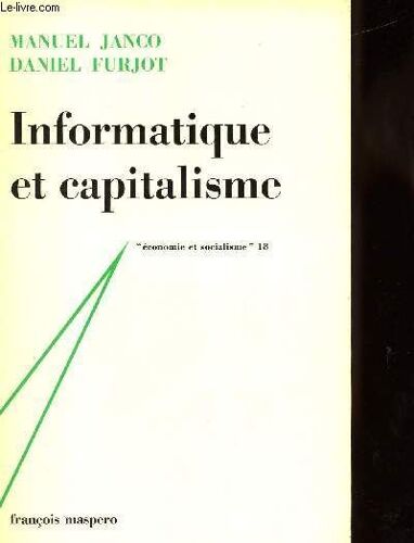 Informatique Et Capitalisme Economie Et Socialisme 18