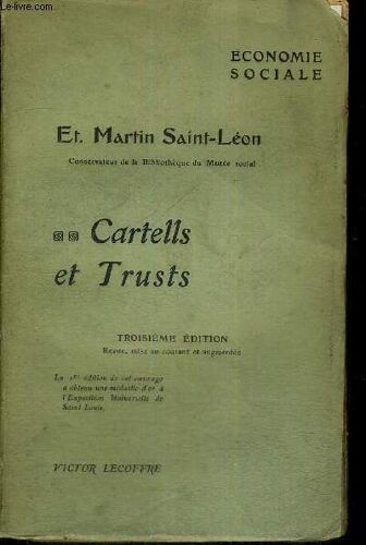 Cartells Et Trusts - 3e Edition