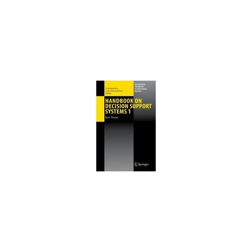 Handbook On Decision Support Systems 1