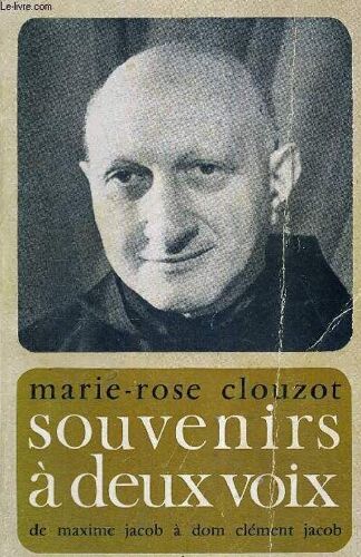 Souvenir A Deux Voix - De Maxime Jacob A Dom Clement Jacob