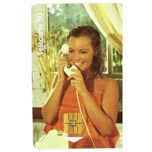 Télécarte Téléphone Et Cinéma N°6 " Romy Schneider ".