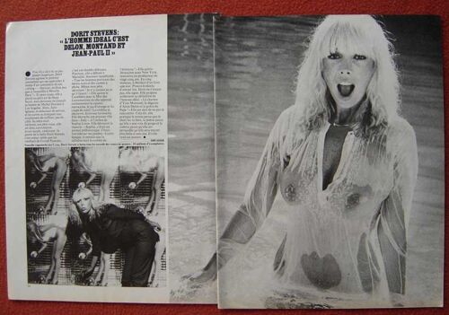 Paris Match N°1677, Coupure De Presse: Dorit Stevens, Playboy Model