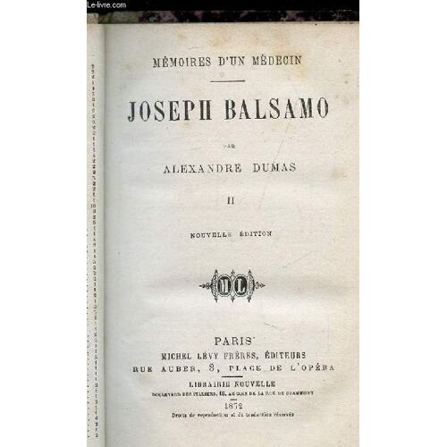 Joseph Balsamo - Tome 2 -