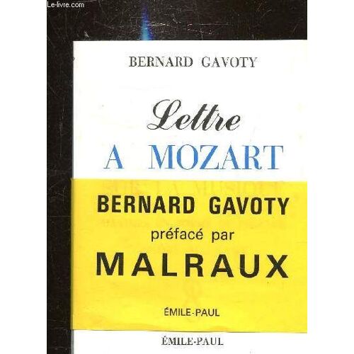 Lettre A Mozart Sur La Musique -