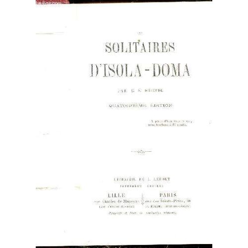 Les Solitaires D Isola-Doma