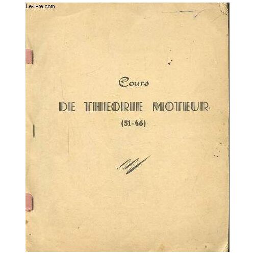 Cours De Theorie Moteur