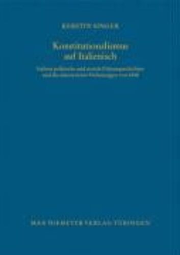 Konstitutionalismus Auf Italienisch