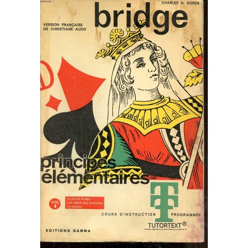 Bridge - Principes Elementaires- Volume 1 - Cours D Instruction -